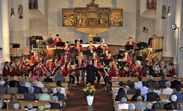 Die Konzerte des Musikvereins Wyhlen i...n das 175jhrige Bestehen des Vereins.  | Foto: Rolf Reimann
