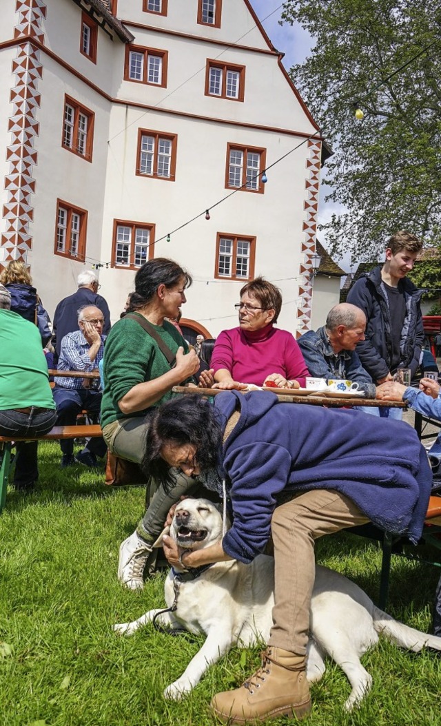 Alle Kilwibesucher hatten bei Essen, G... Programm ihren Spa im Schlossgarten.  | Foto: Sandra Decoux-Kone
