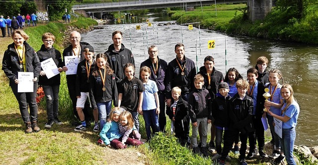 Erfolgreiches Elzwelle-Team bei Sddeutscher Meisterschaft.   | Foto: Mack