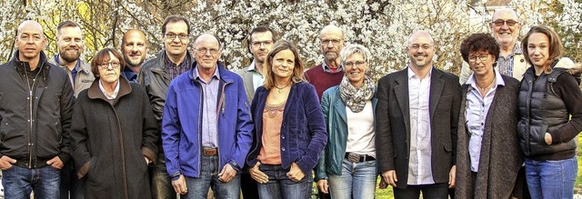 Die BVM-Kandidaten fr die anstehende Kommunalwahl am Sonntag.   | Foto: BZ