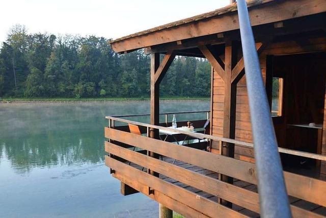 Rheinromantik erleben in einer kleinen Fischerhütte