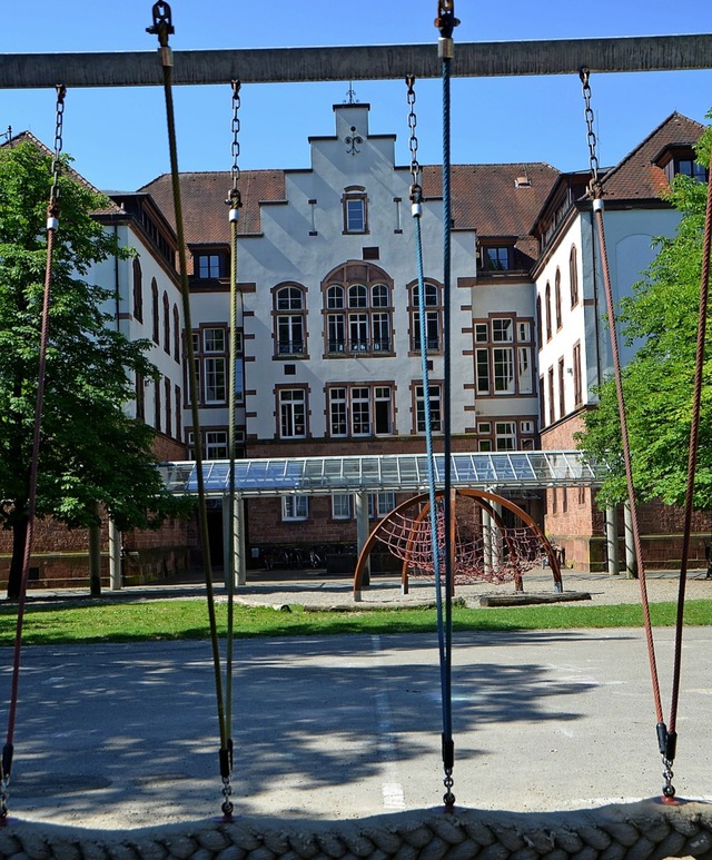 Bald soll es losgehen: Die Karl-Friedrich-Schule wird saniert.   | Foto: Gerhard Walser