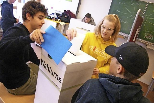 Hohe Wahlbeteiligung