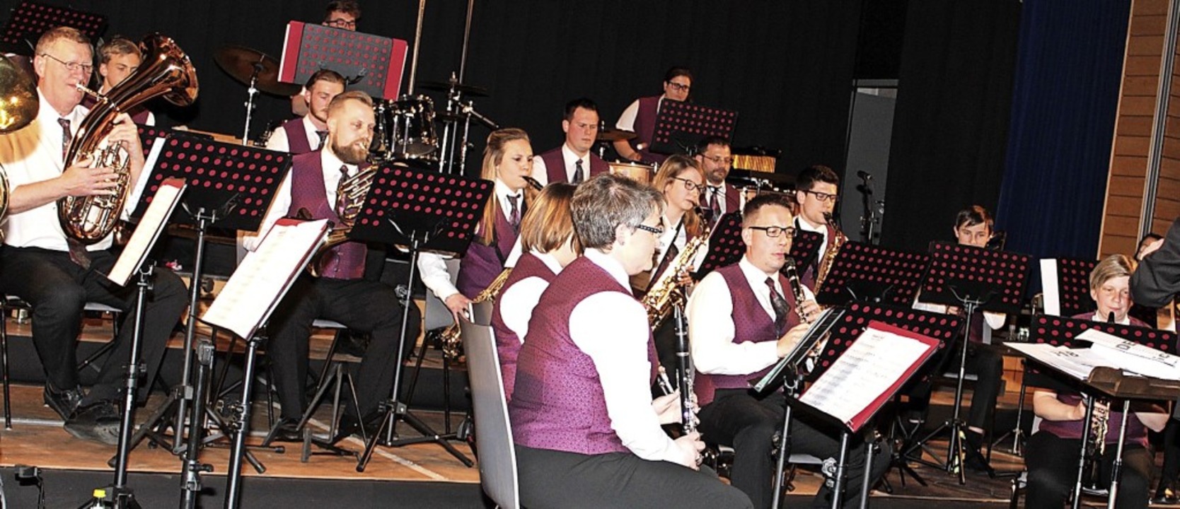 Der Musikverein Maulburg &#8211; hier ...insjubilum am ersten Juniwochenende.   | Foto: Fabry