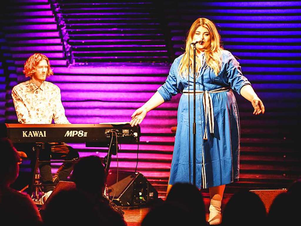 Alina und Jante spielten im Freiburger Jazzhaus