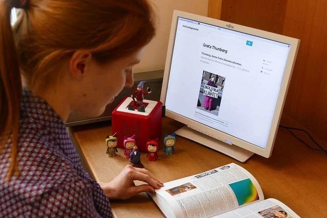 Die Stadtbibliothek Lrrach bietet einen Onlinezugang zum Brockhaus an