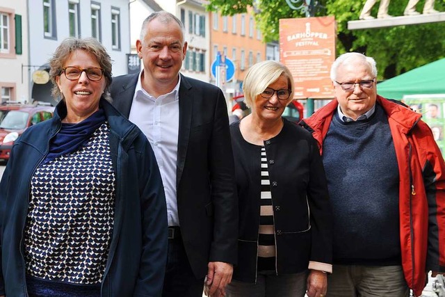 Die Interplast-Sektion Schopfheim hat ...Marianne und Gnter Zabel (von links).  | Foto: Nicolai Kapitz