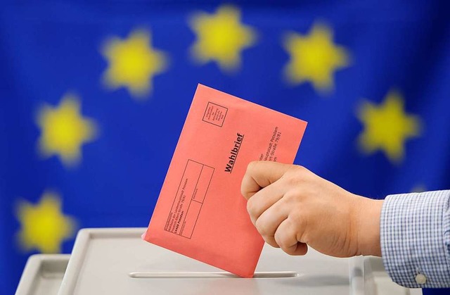 Am Sonntag ist groer Wahltag, auch das Europische Parlament wird neu gewhlt.  | Foto: Ralf Hirschberger (dpa)