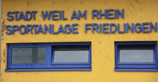 Rund um das Friedlinger Sportheim wird sich Einiges verndern,.   | Foto: Hannes Lauber