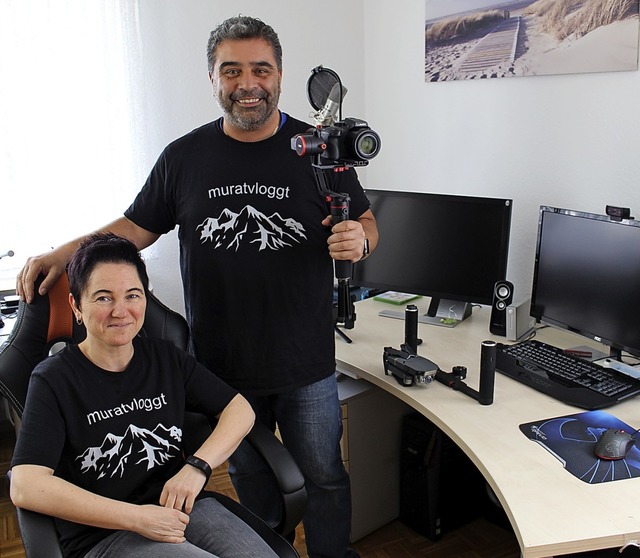 Murat Durul und seine Partnerin Bettin...it hochwertigem Equipment entstehen.    | Foto:  Simon, Guy