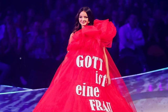 Ccilia Zimmer aus Freiburg schaffte e...t Topmodel 2019 auf den dritten Platz.  | Foto: Rolf Vennenbernd (dpa)
