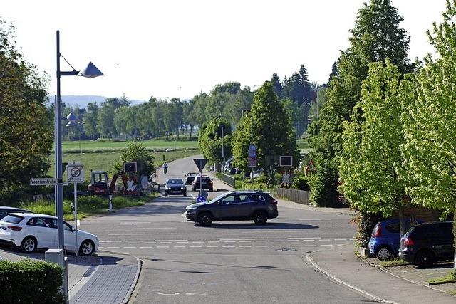 Ein neuer Kreisverkehr am Ortseingang