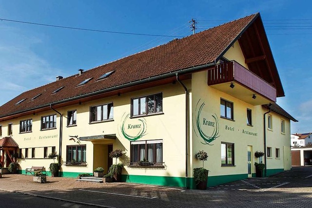 Von November an nur noch Betrieb als Hotel: der &#8222;Kranz&#8220;   | Foto: Gasthaus Kranz