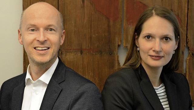 Tim Gbel und Constanze Wehner wollen ...s Haltung mit Vernderung zu tun hat.   | Foto: Annette Mahro