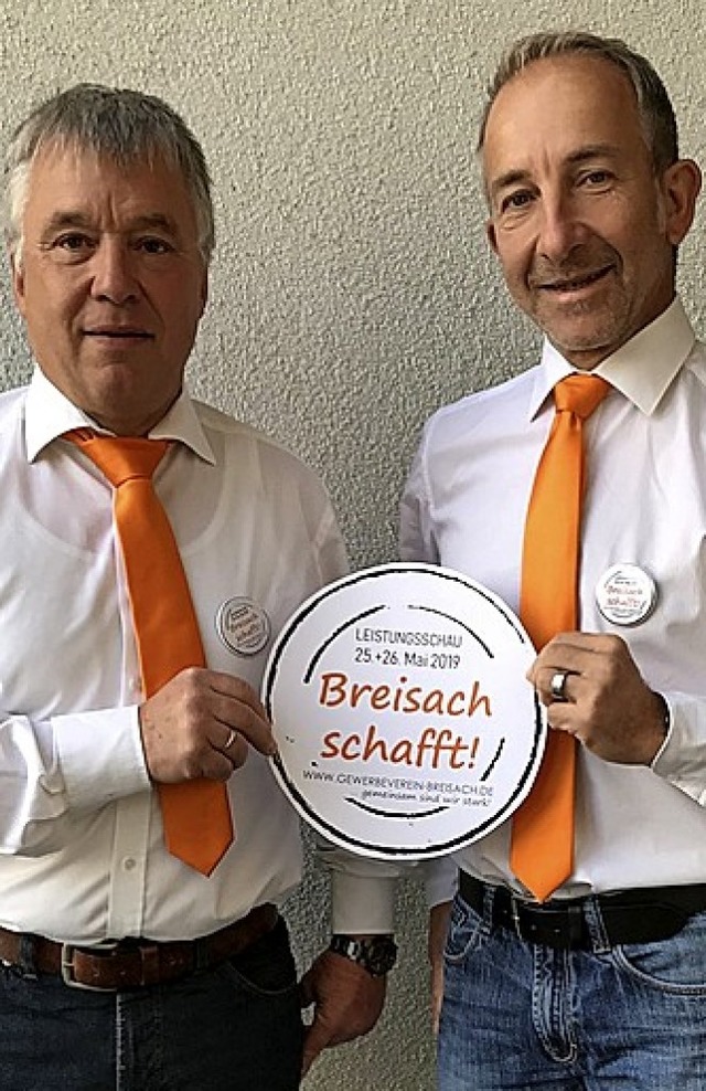 Die beiden Vorsitzenden des Gewerbever...r Geppert (links) und Michael Fischer.  | Foto: Veranstalter