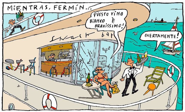 Szene aus dem Comic Los Garriris von Javier Mariscal  | Foto:  Javier Mariscal