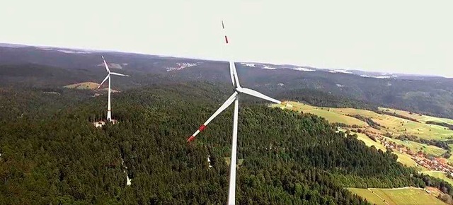 Die Windrder auf dem Rohrenkopf  | Foto: Martin Klabund