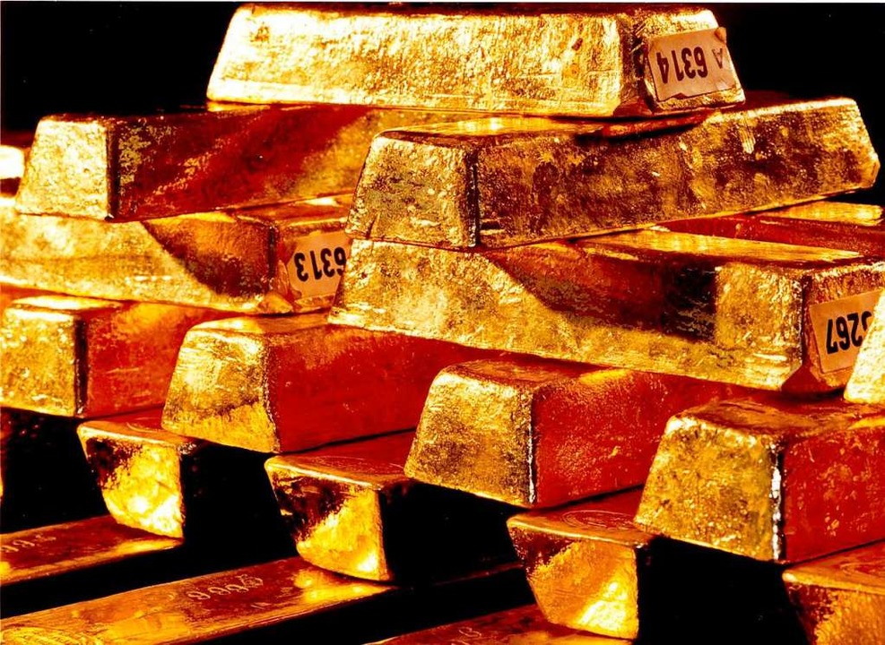 Die Goldbarren der Europäischen Zentralbank sind ebenfalls Milliarden wert.  | Foto: dpa