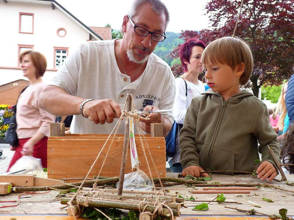 Beim Holzflo-Bau