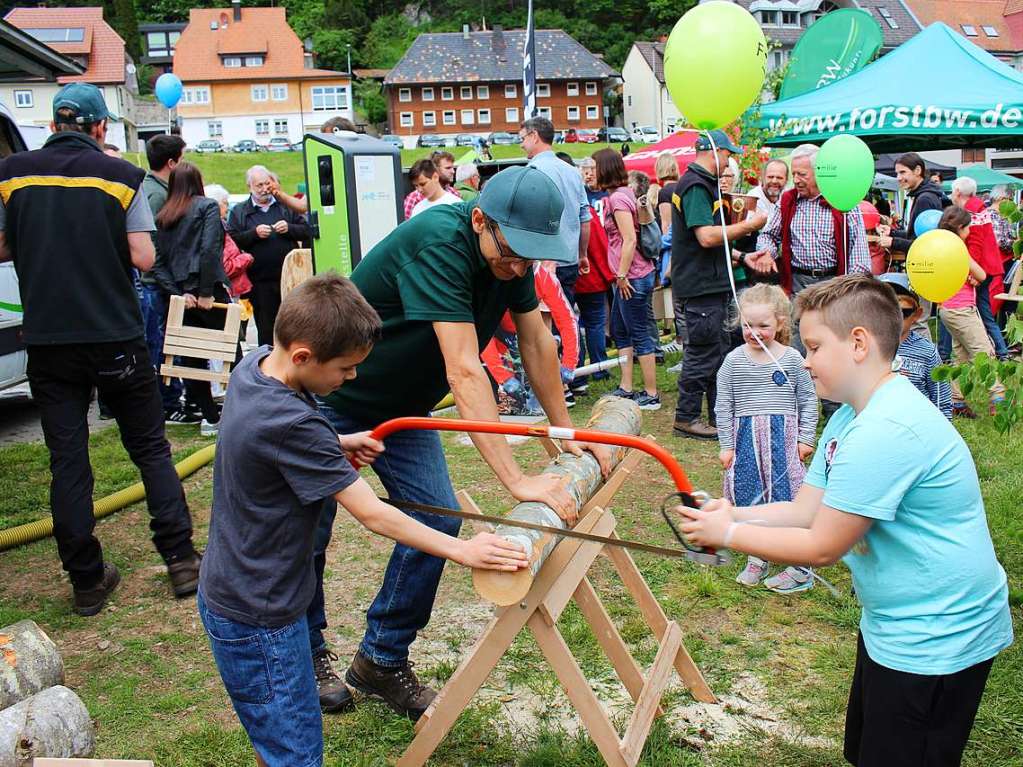 Fr die Besucher gab es bei schnstem Ausflugswetter Leckeres zu essen, Neues zu entdecken und ein informatives Bhnenprogramm zu sehen und zu hren.