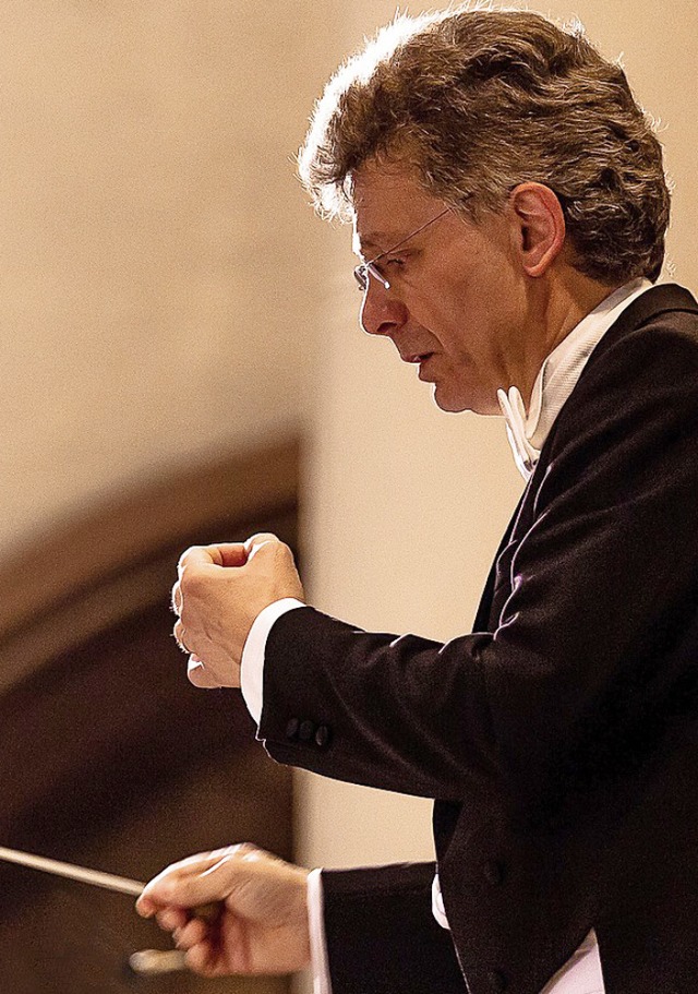Dirigent Bernhard Grtner  | Foto: Pro