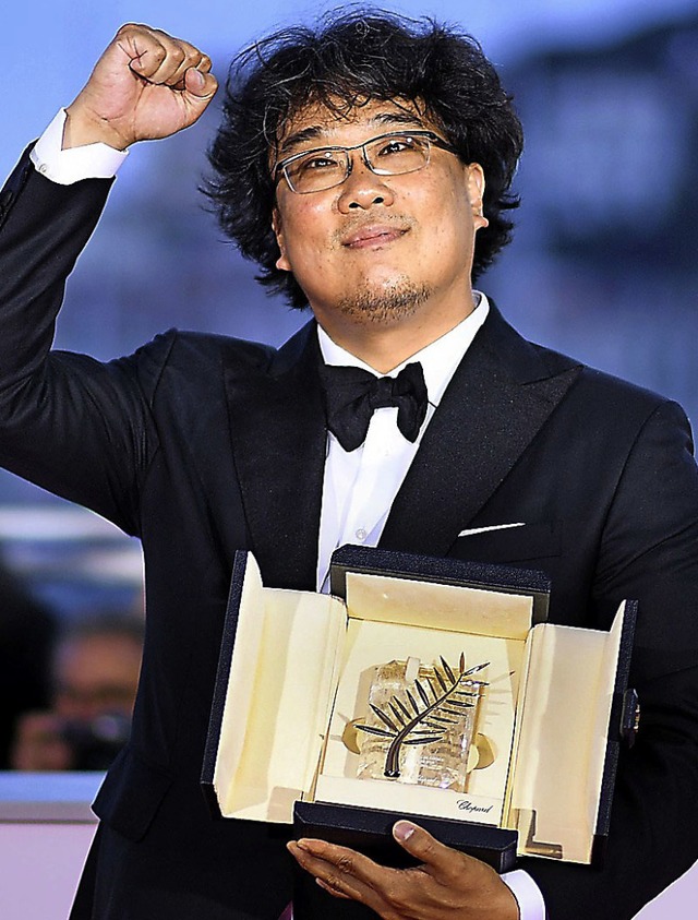 Der Sieger in Cannes: Bong Joon-ho  | Foto: LOIC VENANCE (AFP)