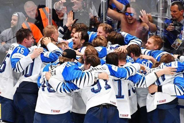 Finnland schlägt Kanada im Finale der Eishockey-WM mit 3:1