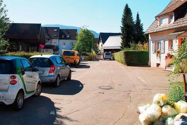 Die Schulhausstraße in Kirchzarten wird erneuert