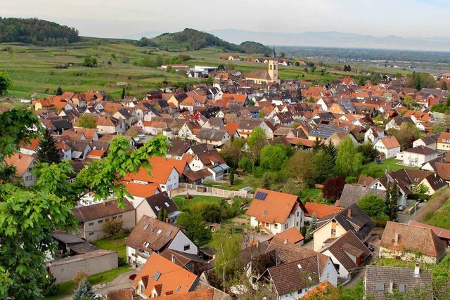 Die Vogtsburger, hier im Bild der Stadtteil Oberrotweil, haben gewhlt.  | Foto: Herbert Trogus