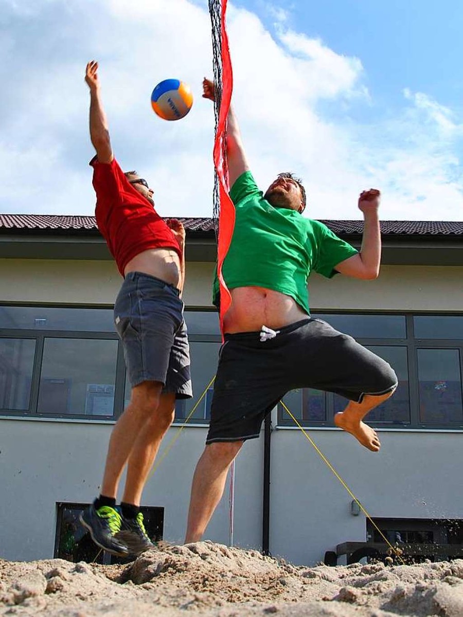 Voller Krpereinsatz, gute Taktik und viel Spa am Spiel lieen das erste Beachvolleyballturnier in Horben zu einem richtigen Erfolg werden