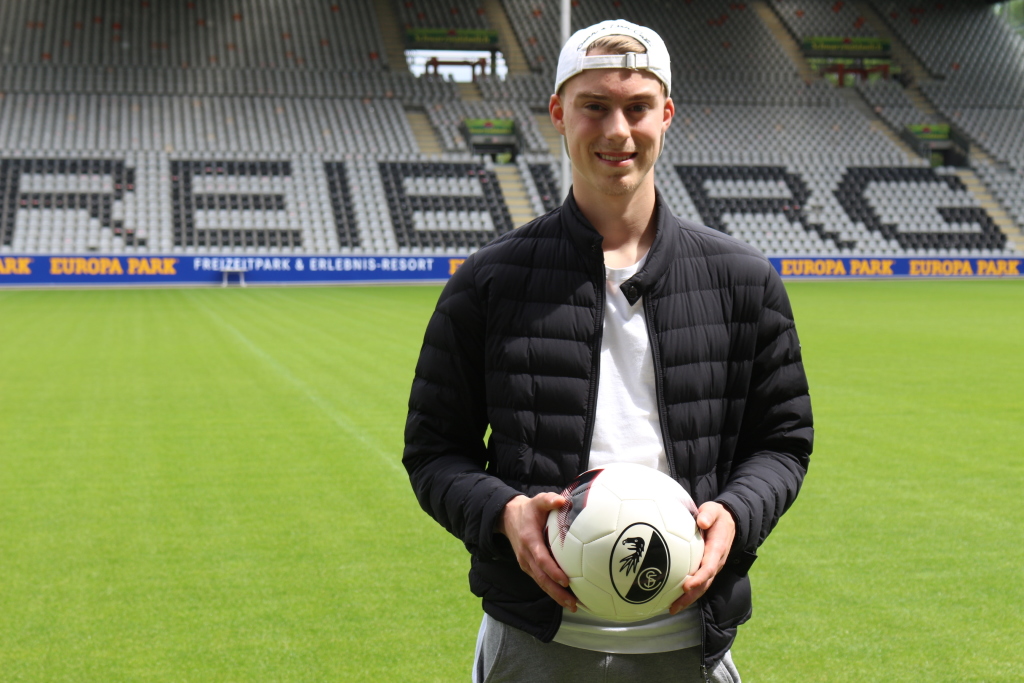 Luca Itter wechselt vom VfL Wolfsburg zum SC Freiburg SC Freiburg