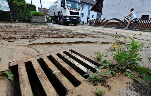 Vor drei Jahren waren die berschwemmungen in Hochdorf besonders dramatisch.  | Foto: Michael Bamberger