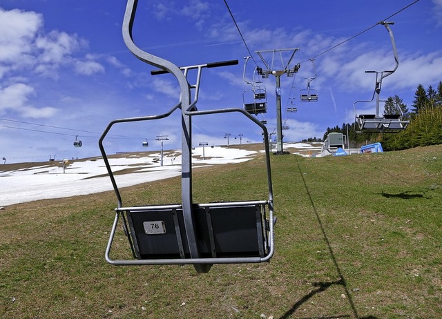 Der  Zweiersessellift am Seebuck darf ...ept fr das Skigebiet beraten werden.   | Foto: Ralf Morys