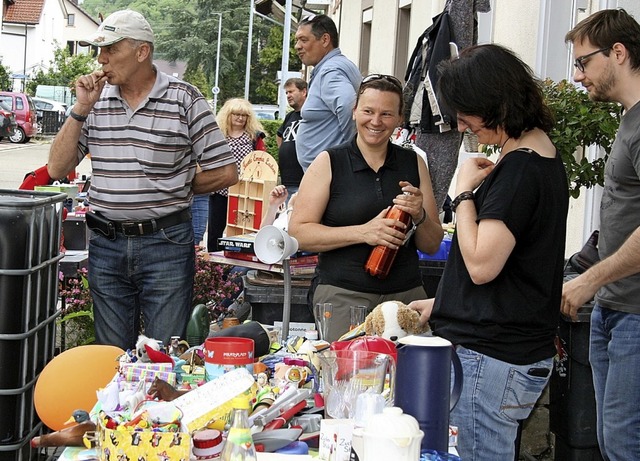 Heiter und geschftig ging es am Samst...kt &#8222;Hllstein rumt auf&#8220;.   | Foto: Ralph Lacher