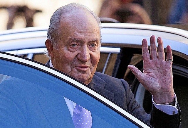 Juan Carlos verabschiedet sich.  | Foto: JAIME REINA (AFP)
