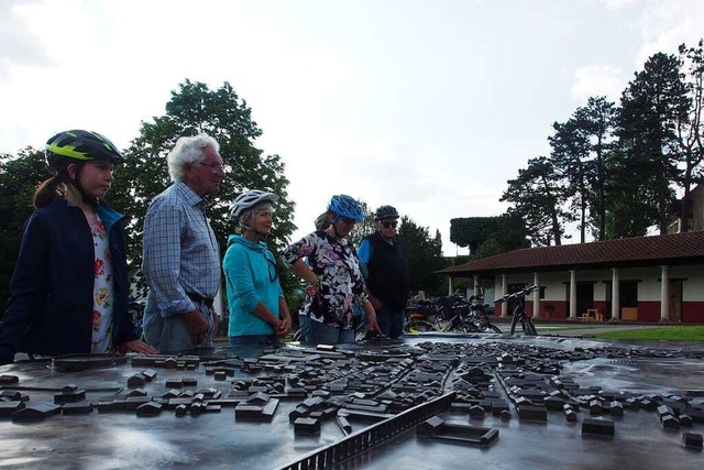 BZ-Leser unterwegs auf den Spuren der Rmer in Grenzach-Wyhlen und Kaiseraugst  | Foto: Boris Burkhardt