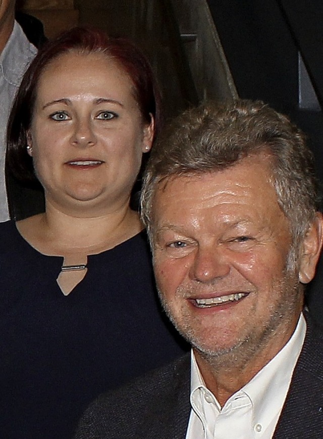Vorsitzender Christian Baumann und Sonja Smeets   | Foto: privat