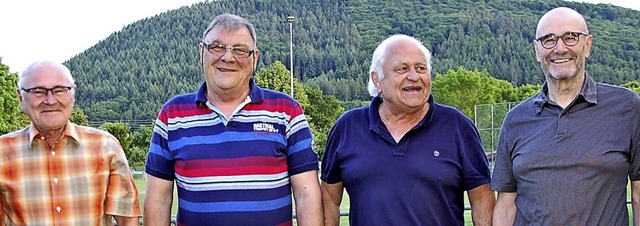 Vier Mitglieder des SC Kuhbach-Reichen..., Rainer Bhler und Horst Himmelsbach   | Foto: Wolfgang Beck