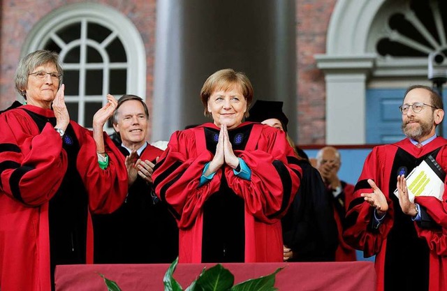 Angela Merkel  | Foto: Steven Senne (dpa)