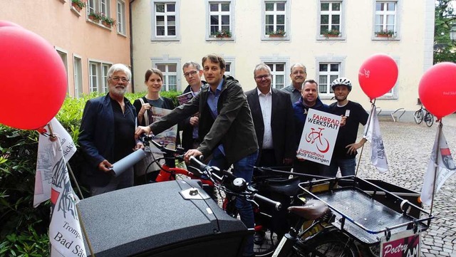 Das  Programm Radkultur fr 2019 haben... Peter Knorre (von links) vorgestellt.  | Foto: Michael Gottstein