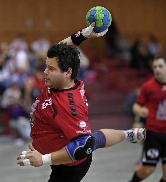 Markus Metzger vom TuS beim Spiel gege... SG Waldkirch/Denzlingen Anfang April   | Foto: Patrick Seeger