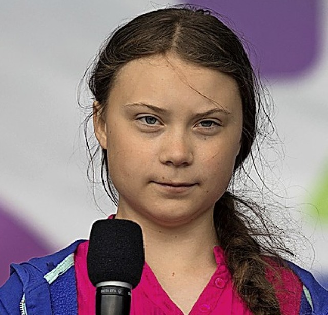 Das Klima geht vor: Aktivistin Greta Thunberg.  | Foto: ALEX HALADA (AFP)