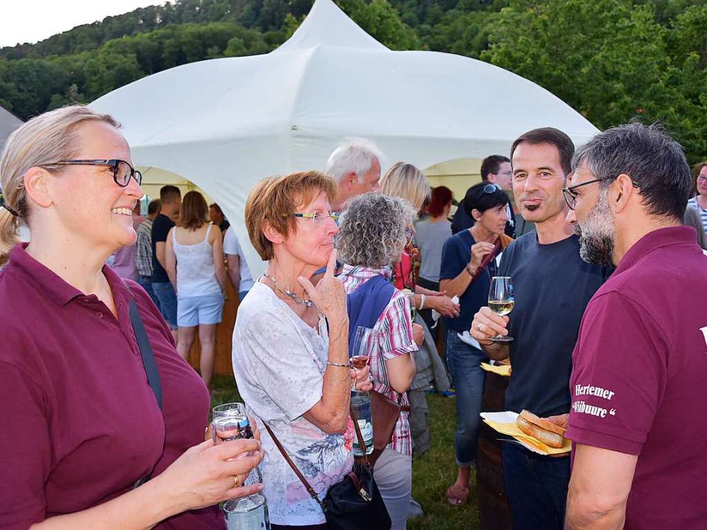 Eindrcke vom Rebbltenfest im Rheinfelder Ortsteil Herten