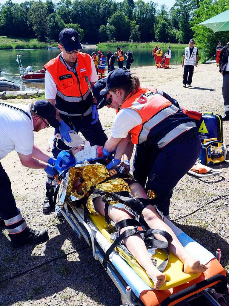 Feuerwehr und Rettungsdienste ben fr eine Katastrophe