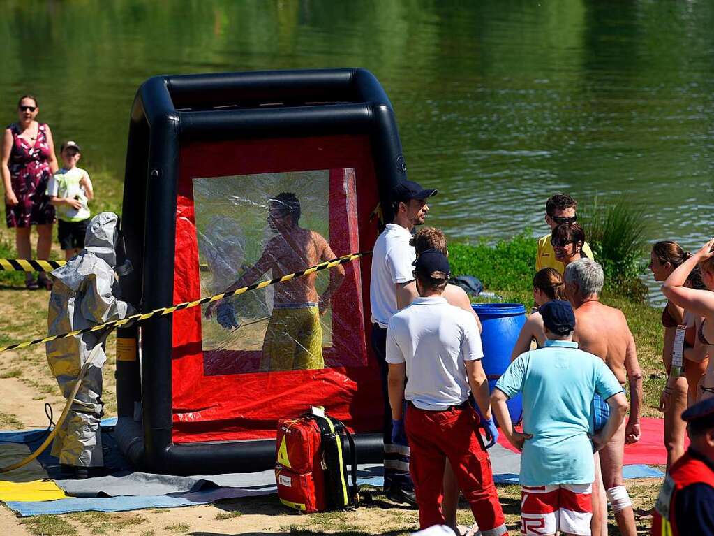 Feuerwehr und Rettungsdienste ben fr eine Katastrophe