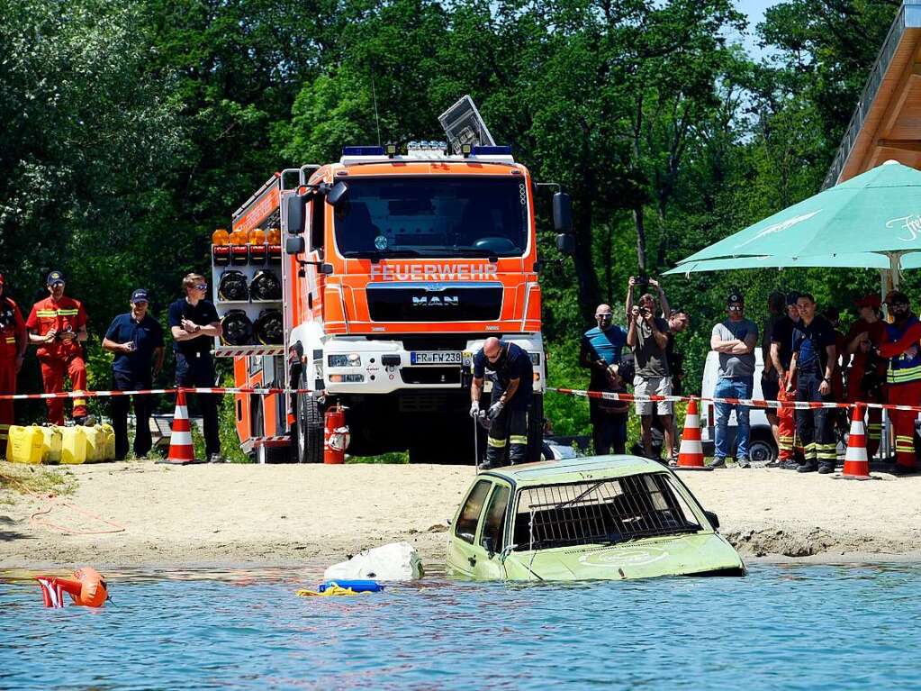 Feuerwehr und Rettungsdienste ben fr eine Katastrophe