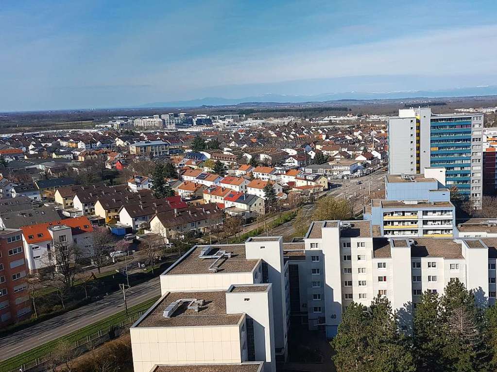 Ausblick vom Balkon. Fr Zischup-Fotograf Ali Baddah ist das Heimat. 