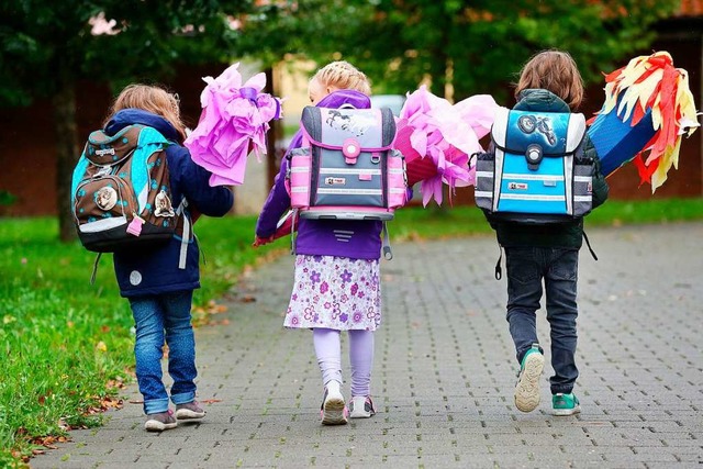 Kinder sollen spter eingeschult werden. (Symbolbild)  | Foto: Thomas Warnack (dpa)