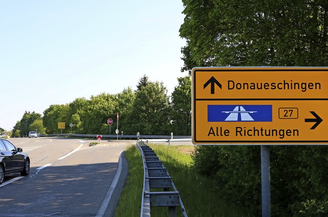 So stellt sich der Verkehrsknoten aus ...tnis zu zwei Drittel und ein Drittel.   | Foto:  Wursthorn, Jens