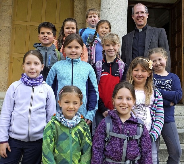 Einige Kinder aus Bonndorf/Wutach, die....                                       | Foto: Bruno Morath